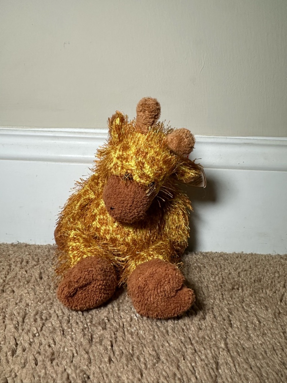 Ty Punkies TREETOP the Giraffe Tags Plush Stuffed Toy 2003 Retired